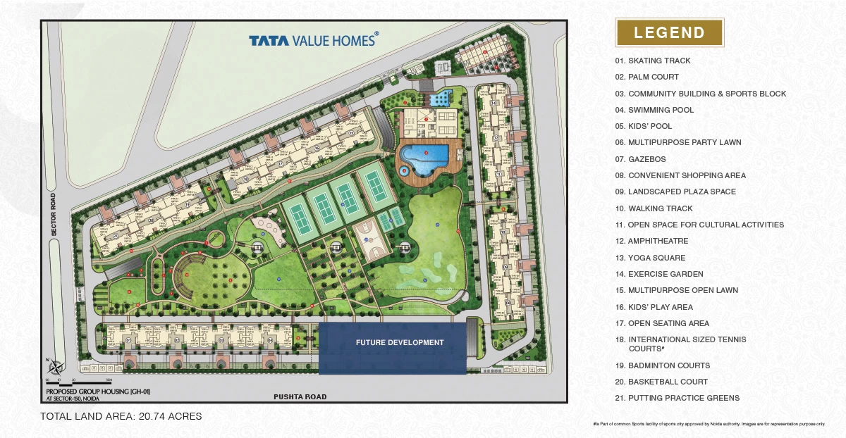 Tata Eureka Park Master Plan